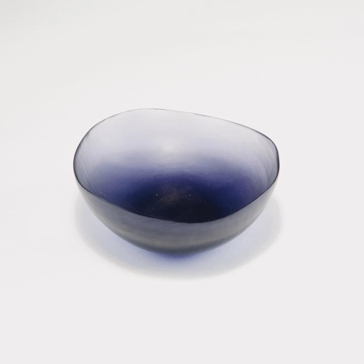 Hauptbild zu Objekt, 'Battuto' bowl, c1957, Tobia Scarpa, Venini & C., Murano, 122b 81