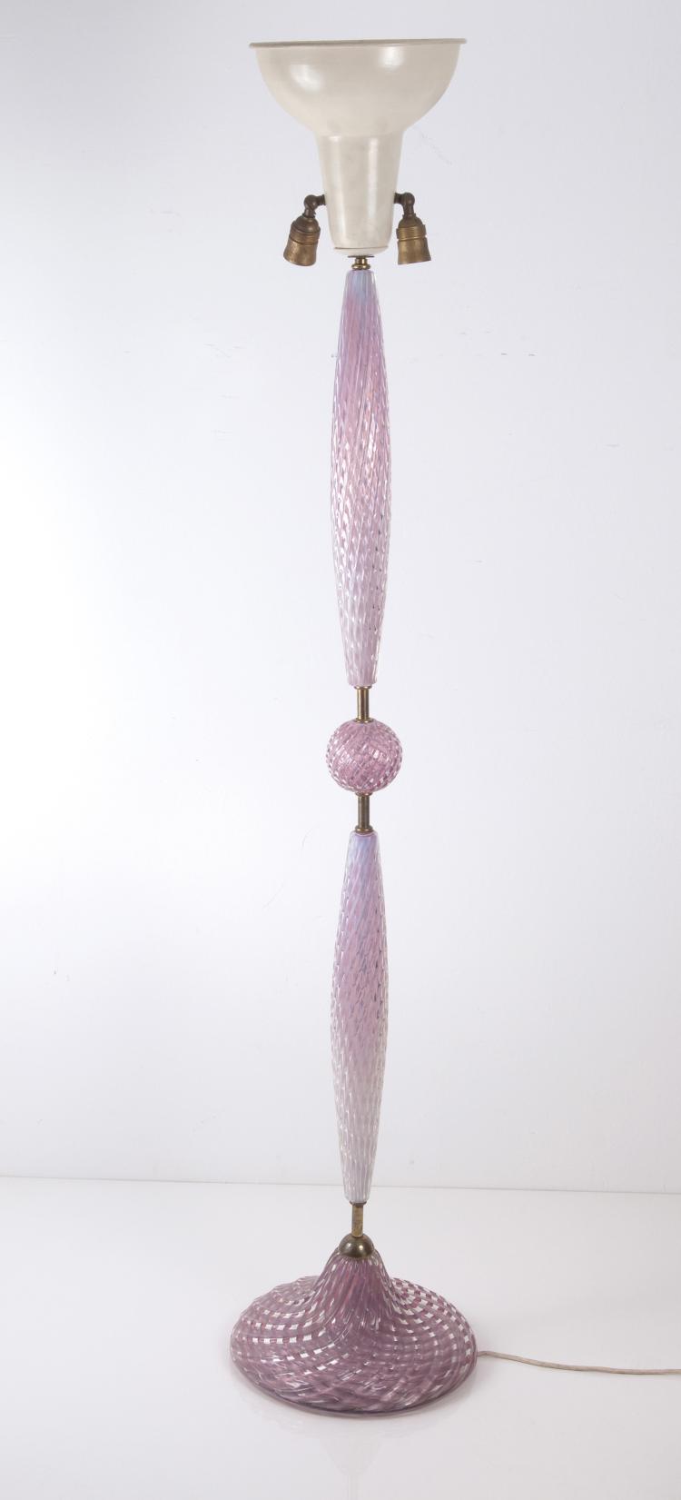 Hauptbild zu Objekt, 'A rete' floor light, 1961, Seguso, Archimede, Murano, 122B 141