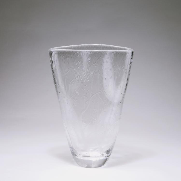 Hauptbild zu Objekt, 'Spring' vase, c1955, Kosta Glasbruk, 122B 173