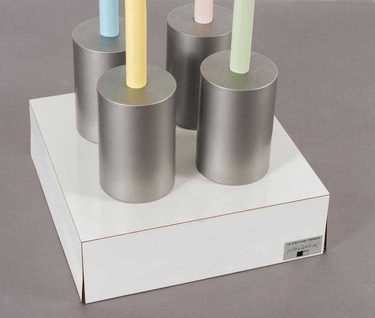 Bild 1 zu Objekt, Tisch 'Le strutture tremano', 1979, Ettore Sottsass, Belux, Wohlen, 122A 306