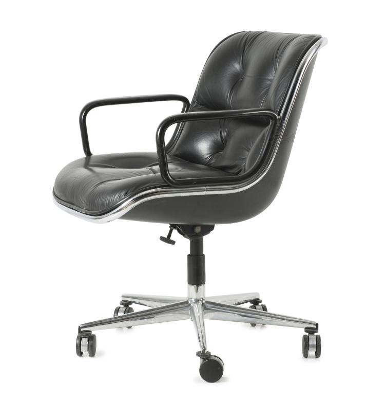 Hauptbild zu Objekt, Armlehnsessel '12 E1', 1965, Charles Pollock, Knoll International, New York, 122C 176