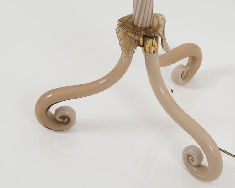 Bild 1 zu Objekt, Floor light, 1950s , Tomaso Buzzi, Venini & C., Murano (zugeschrieben), 122B 25