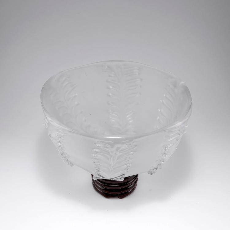 Bild 1 zu Objekt, 'Cristallo a relievo' table light, c1933, Tomaso Buzzi, Venini & C., Murano, 122B 23
