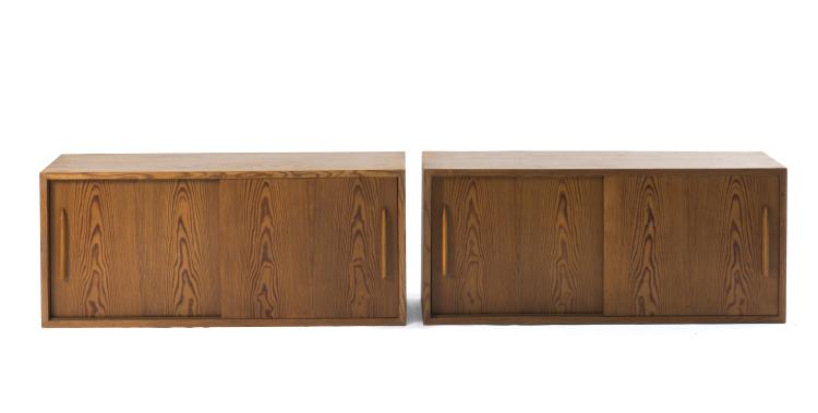 Hauptbild zu Objekt, Two hanging cabinets, c1952, Rudolf Frank, Behr, Erwin, Wendlingen (zugeschrieben), 122C 86