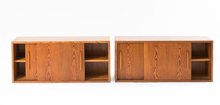 Bild 1 zu Objekt, Two hanging cabinets, c1952, Rudolf Frank, Behr, Erwin, Wendlingen (zugeschrieben), 122C 86