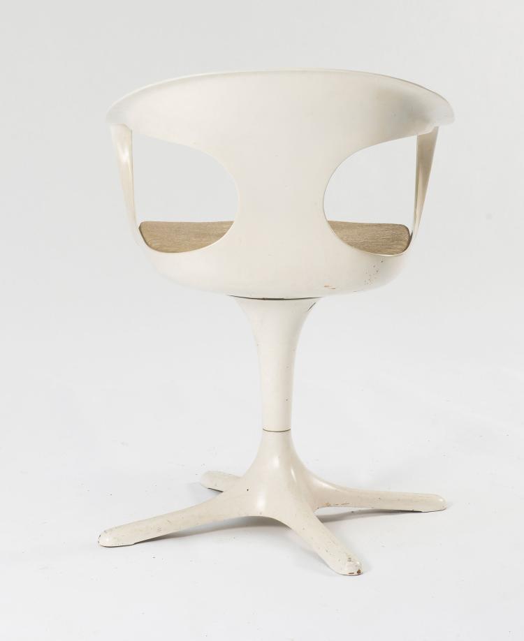 Bild 2 zu Objekt, Armlehnstuhl, 1969, Konrad Sch&auml;fer, L&uuml;bke, Burkhard, Top System, Bielefeld, 125A 131