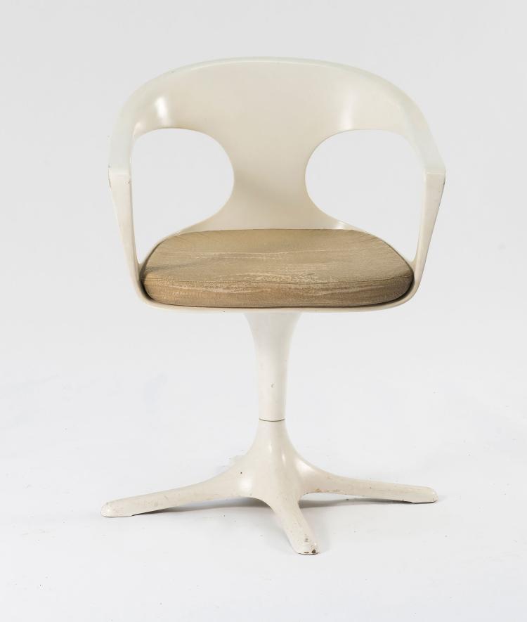 Bild 3 zu Objekt, Armlehnstuhl, 1969, Konrad Sch&auml;fer, L&uuml;bke, Burkhard, Top System, Bielefeld, 125A 131