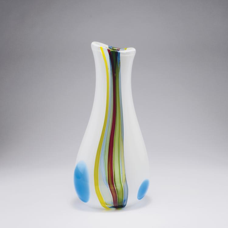 Hauptbild zu Objekt, 'Macchie' vase, 1955, Anzolo Fuga, A.Ve.M., Murano, 122B 122
