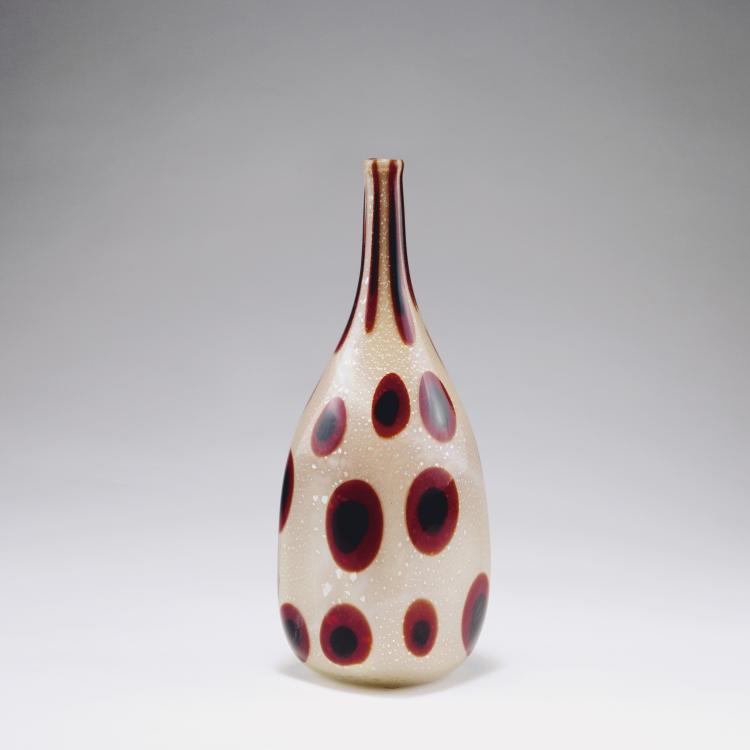 Hauptbild zu Objekt, 'A trina d'oro' vase, c1948, Giulio Radi, A.Ve.M., Murano, 122B 119