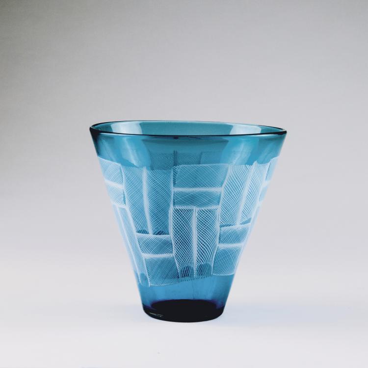 Hauptbild zu Objekt, 'Zanfirico mosaico' vase, 1954, Paolo Venini, Venini & C., Murano, 122B 64