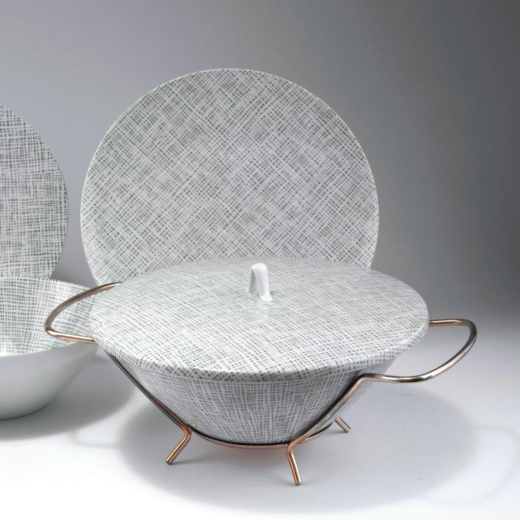 Bild 1 zu Objekt, Speiseservice 'Form 2000', 1953, Raymond Loewy, Rosenthal, Selb, 122C 112