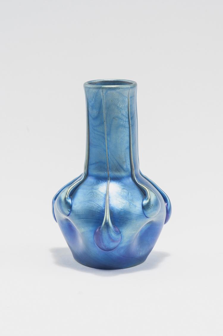 Hauptbild zu Objekt, Small vase with drops, 1900, L&ouml;tz Wwe., Klosterm&uuml;hle, 123 471