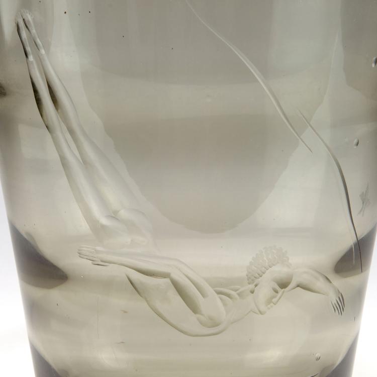 Bild 1 zu Objekt, Vase, c1935, Franz Pelzel, S.A.L.I.R., Murano (zugeschrieben), 122B 12
