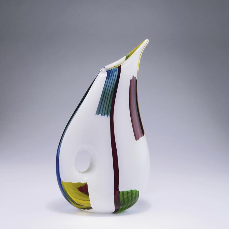 Hauptbild zu Objekt, 'Bandiere' vase, 1955, Anzolo Fuga, A.Ve.M., Murano, 122B 124
