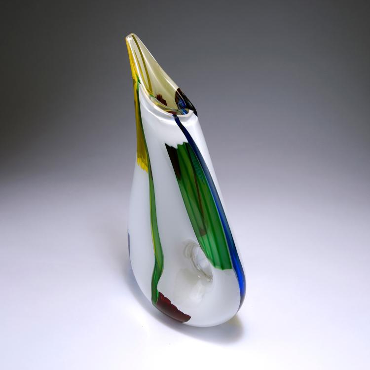 Bild 2 zu Objekt, 'Bandiere' vase, 1955, Anzolo Fuga, A.Ve.M., Murano, 122B 124