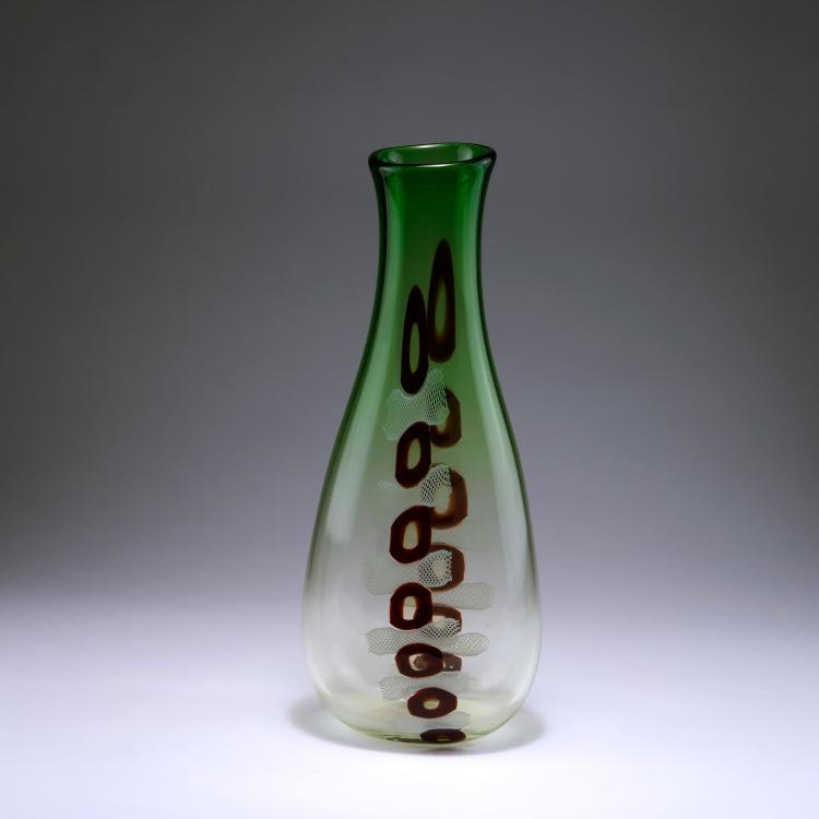 Bild 1 zu Objekt, 'Murrine incatenate' vase, 1959, Anzolo Fuga, A.Ve.M., Murano, 122B 126