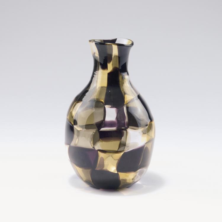 Bild 2 zu Objekt, 'Pezzato' vase, c1951, Fulvio Bianconi, Venini & C., Murano, 122B 58