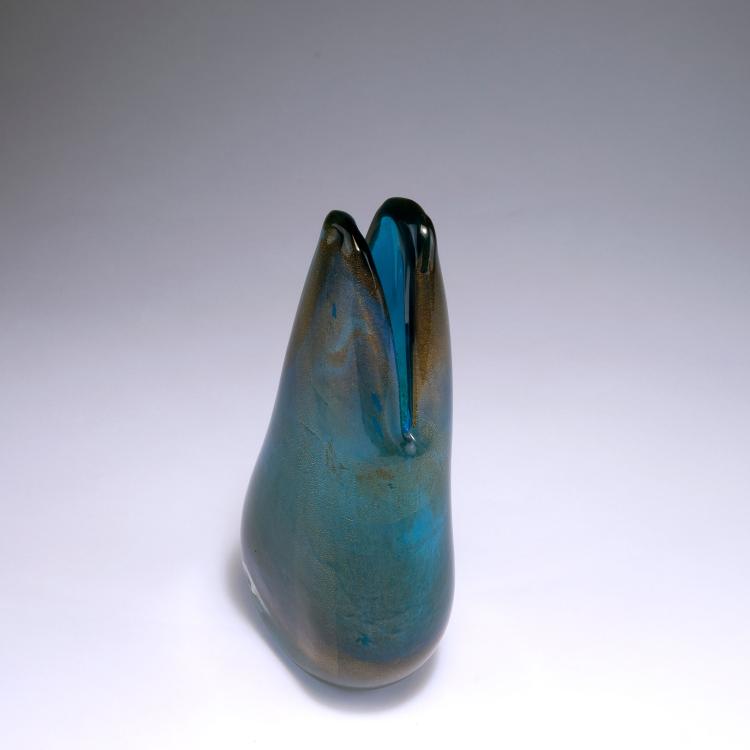 Bild 3 zu Objekt, 'Valva a bollicine' vase, 1956, Flavio Poli, Seguso Vetri d'Arte, Murano, 122B 133