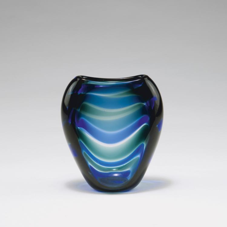 Hauptbild zu Objekt, 'Unica' vase, 1960s, Floris Meydam, Leerdam, Glasfabriek, 122B 176