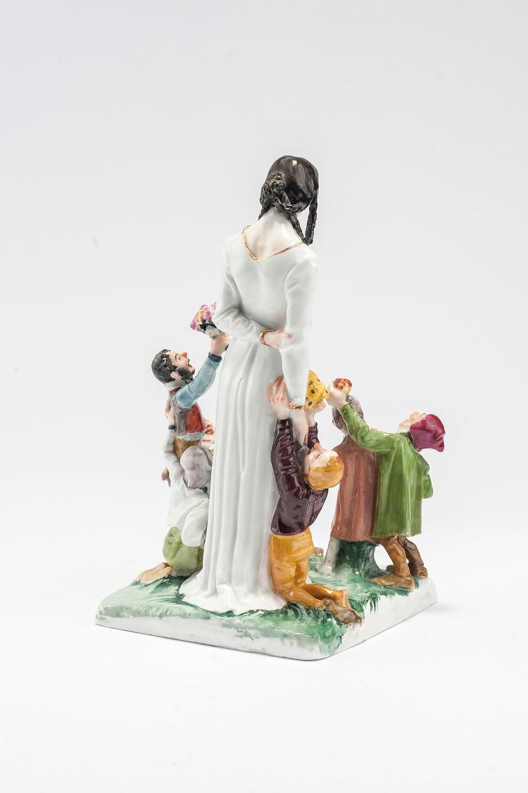 Bild 3 zu Objekt, Snow white and the seven dwarves, c1910, Wiegand, Martin, M&uuml;nchen, 123 673