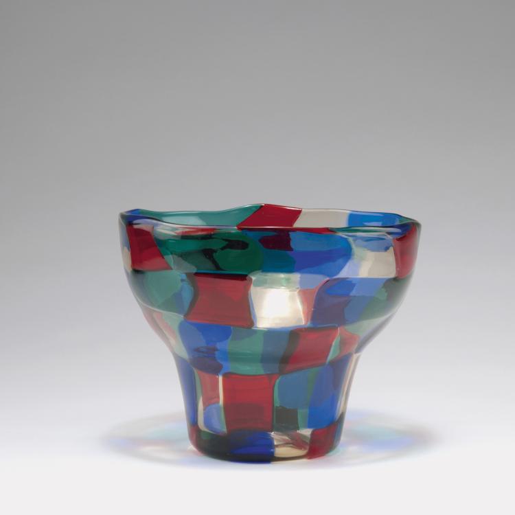 Hauptbild zu Objekt, 'Pezzato' vase, c1951, Fulvio Bianconi, Venini & C., Murano, 122B 59