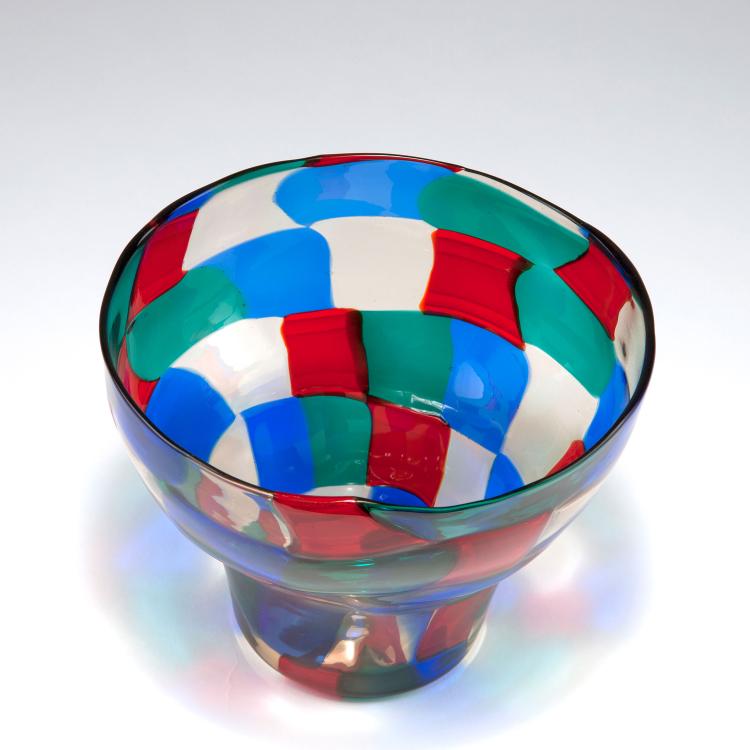 Bild 2 zu Objekt, 'Pezzato' vase, c1951, Fulvio Bianconi, Venini & C., Murano, 122B 59