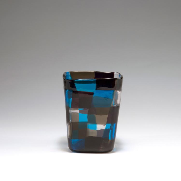 Bild 1 zu Objekt, 'Pezzato' vase, c1951, Fulvio Bianconi, Venini & C., Murano, 122B 62