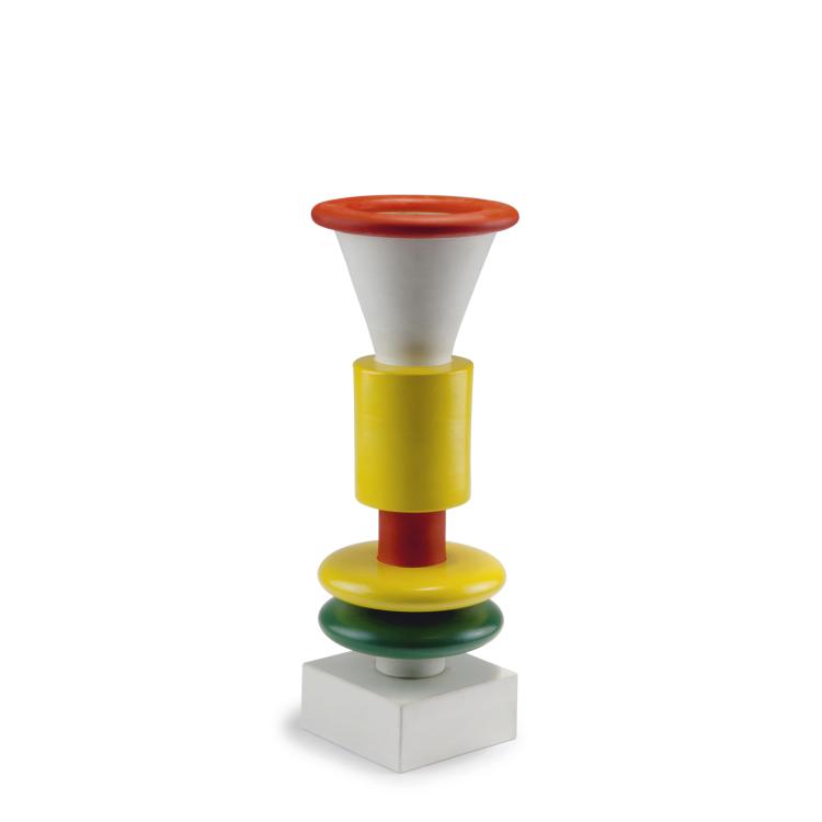 Hauptbild zu Objekt, Vase '817 - Vaso per Fiori', 1984/85, Ettore Sottsass, Sarri, Alessio, Sesto Fiorentino, 122A 223