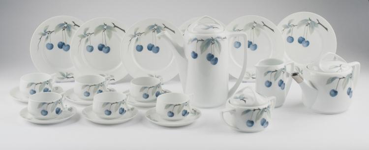 Hauptbild zu Objekt, 'Donatello' coffee- and tea set, c1910, Rosenthal, Selb, 123 661