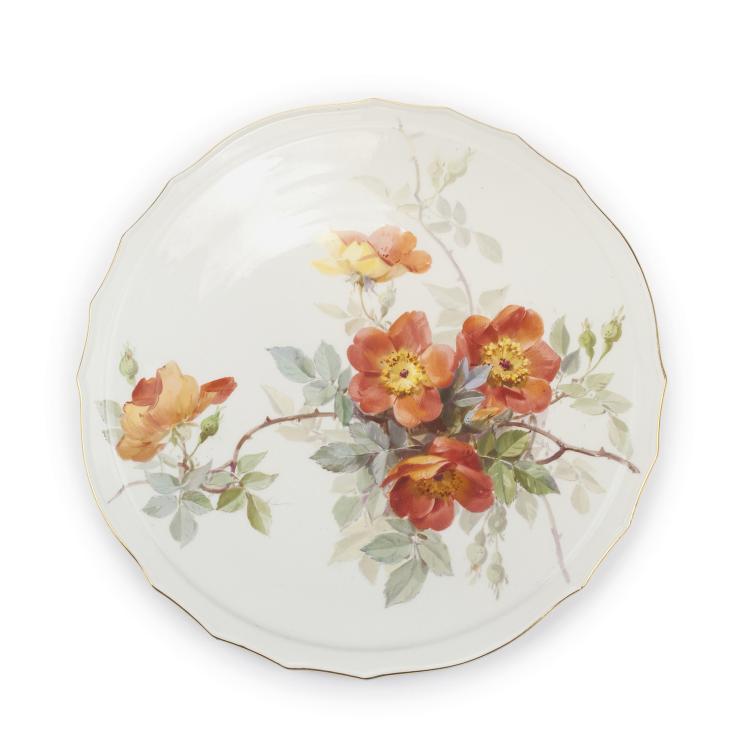 Hauptbild zu Objekt, Platter, c1900, Mei&szlig;en, KPM, 123 653