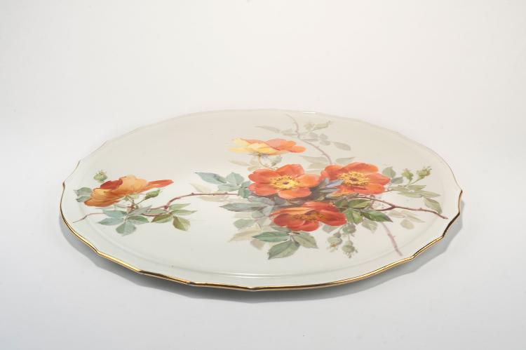 Bild 1 zu Objekt, Platter, c1900, Mei&szlig;en, KPM, 123 653