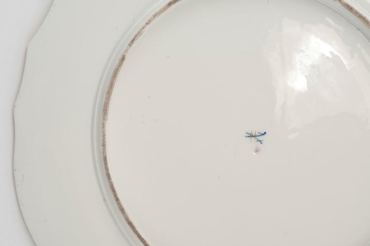 Bild 2 zu Objekt, Platter, c1900, Mei&szlig;en, KPM, 123 653