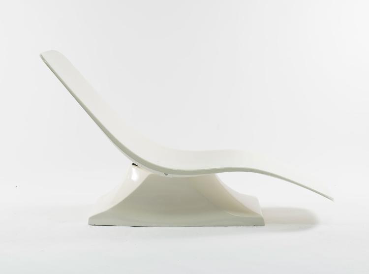 Bild 2 zu Objekt, Zwei Liegest&uuml;hle, um 1970, Charles Zublena, Plastique de Bourgogne (zugeschrieben), 122C 200
