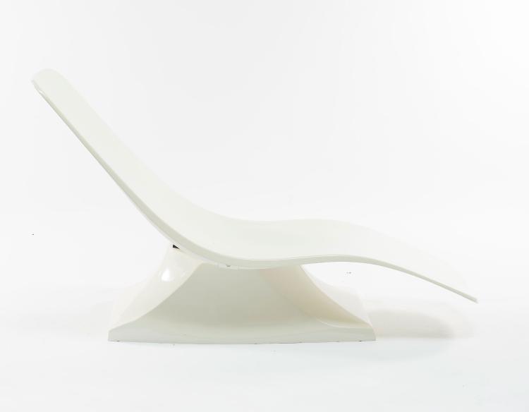 Bild 3 zu Objekt, Zwei Liegest&uuml;hle, um 1970, Charles Zublena, Plastique de Bourgogne (zugeschrieben), 122C 200