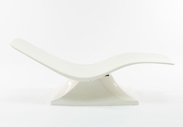 Bild 4 zu Objekt, Zwei Liegest&uuml;hle, um 1970, Charles Zublena, Plastique de Bourgogne (zugeschrieben), 122C 200