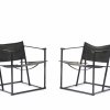 Two 'Cubic FM 60/61' chairs, 1980