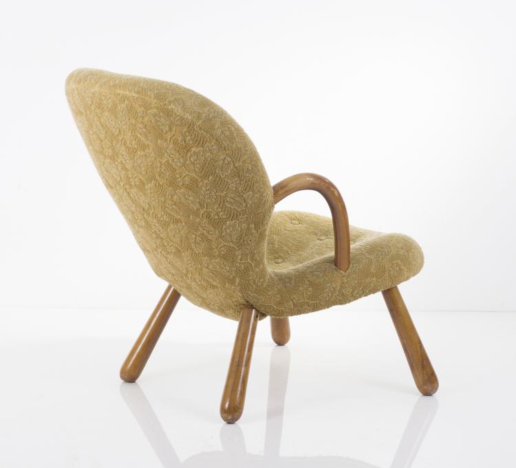 Bild 1 zu Objekt, 'Clam' chair, 1944, Philip Arctander, Vik & Blindheim, Sykkylven, Norwegen, 122C 48