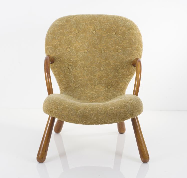 Bild 2 zu Objekt, 'Clam' chair, 1944, Philip Arctander, Vik & Blindheim, Sykkylven, Norwegen, 122C 48