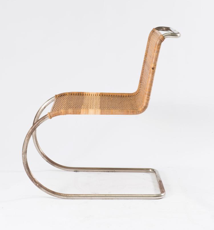 Bild 1 zu Objekt, Sessel 'MR 20 / MR 10', 1927, Ludwig Mies van der Rohe, Berliner Metallgewerbe Josef M&uuml;ller oder Bamberg Metallwerkst&auml;tten, Berlin, 122C 13