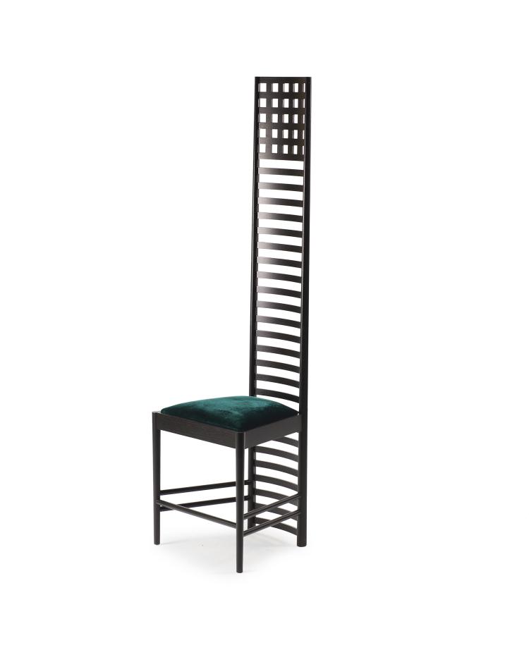 Hauptbild zu Objekt, 'Hillhouse chair 292', 1902/03, Charles Rennie Mackintosh, Cassina, Mailand, 122C 2