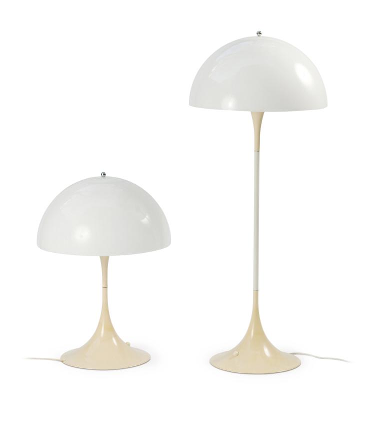 Hauptbild zu Objekt, 'Panthella' table light and floor light, 1971, Verner Panton, Poulsen, Louis, Kopenhagen, 122C 206