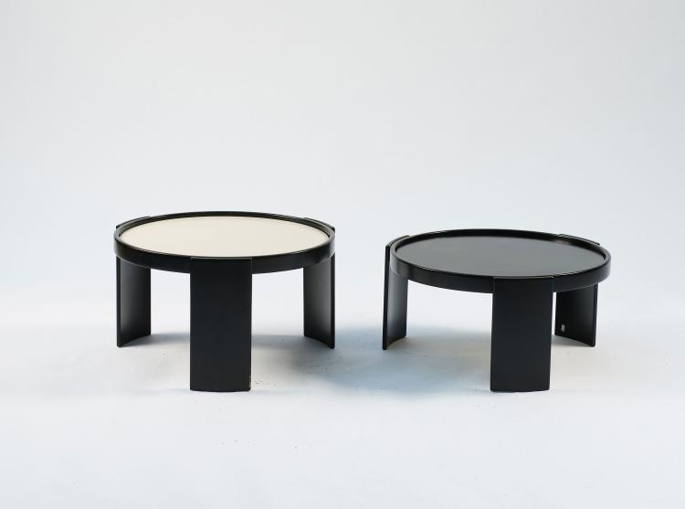 Bild 1 zu Objekt, Zwei Satztische '780', 1966, Gianfranco Frattini, Cassina, Mailand, 122A 189