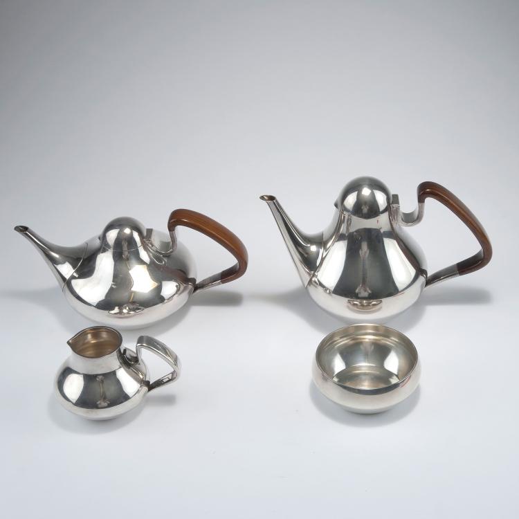Bild 1 zu Objekt, Coffee and teaset, 1952, Henning Koppel, Jensen, Georg, Kopenhagen, 124A 54