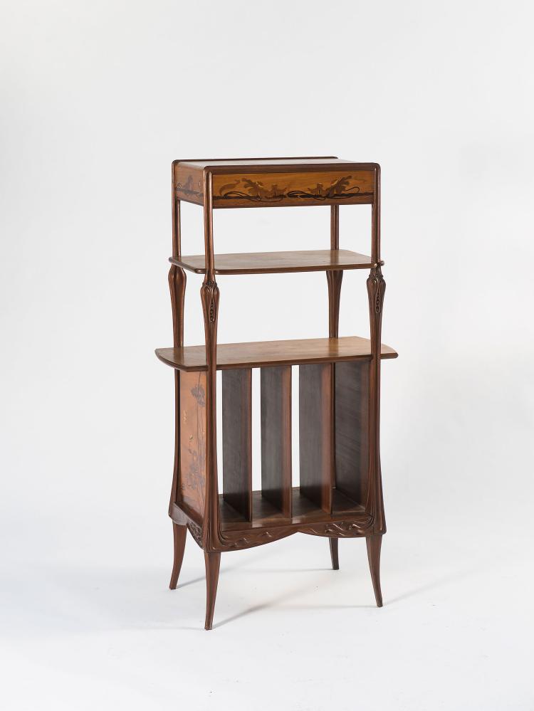 Bild 2 zu Objekt, 'Pavots' music cabinet, c1905, Majorelle, Louis, Nancy, 123 851