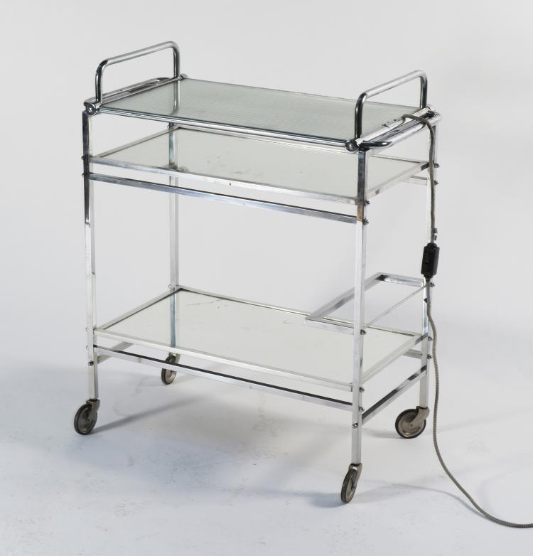 Hauptbild zu Objekt, Hot plate on wheels, c1935, English Electric, Gro&szlig;britannien, 123 876