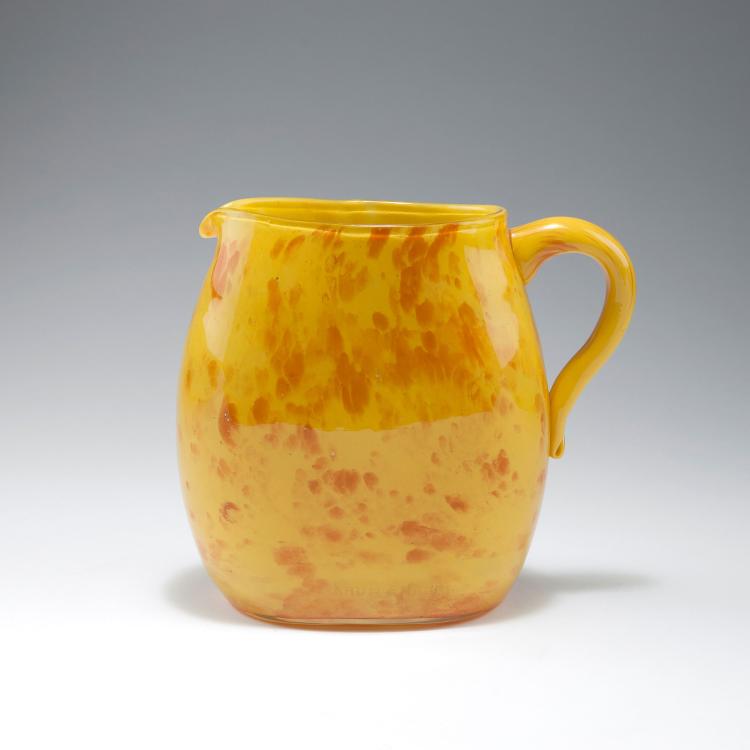 Bild 2 zu Objekt, Jug and six tumblers, c1910, Daum Fr&egrave;res, Nancy, 123 226