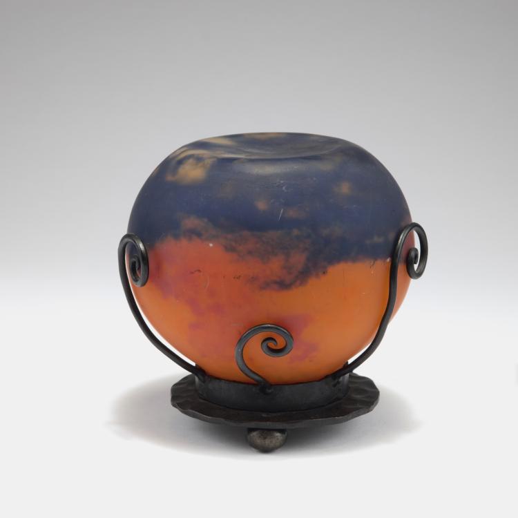 Hauptbild zu Objekt, Veilleuse, c1925, Daum Fr&egrave;res, Nancy, 123 264