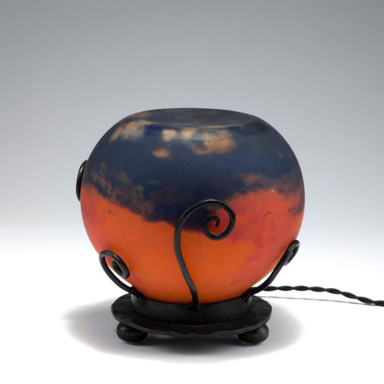 Bild 1 zu Objekt, Veilleuse, c1925, Daum Fr&egrave;res, Nancy, 123 264