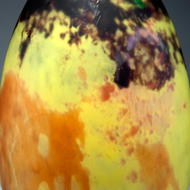 Bild 1 zu Objekt, Table light with base by Louis Majorelle, c1905, Daum Fr&egrave;res, Nancy, 123 199