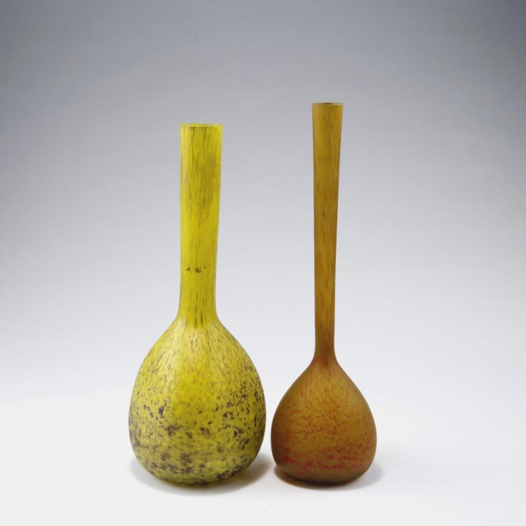 Hauptbild zu Objekt, Two vases, c1910, Nancy, 123 412